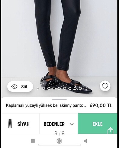 Pull and Bear Orijinal Mumlu pantolon