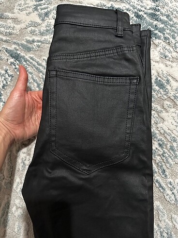 xs Beden siyah Renk Orijinal Mumlu pantolon