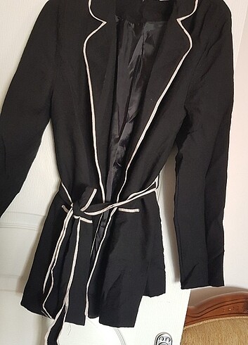 l Beden siyah Renk Blazer ceket