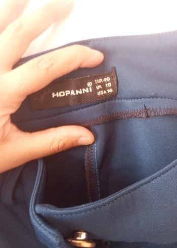 Diğer Koyu Mavi Kadın Kumaş Pantolon