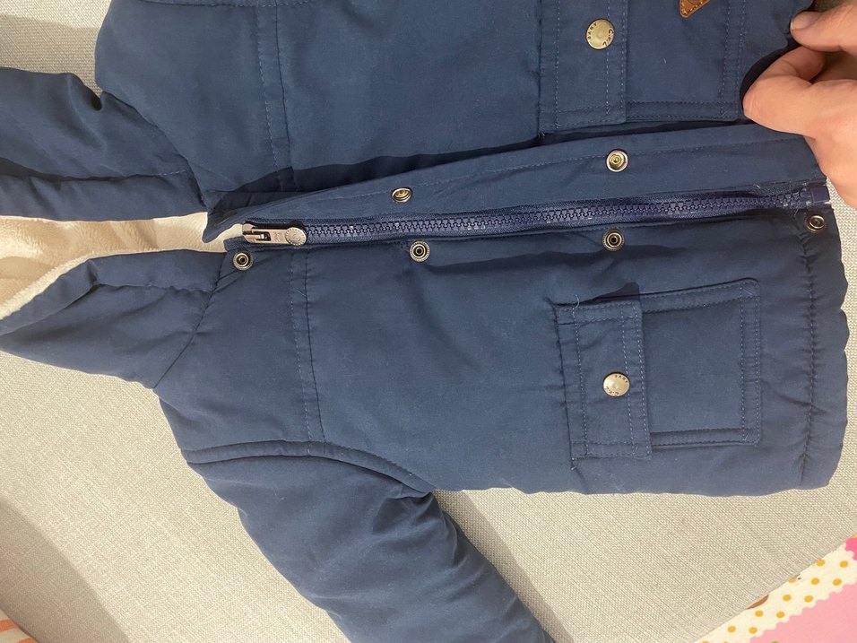 Civil Lacivert Erkek Bebek Mont - Görsel 3