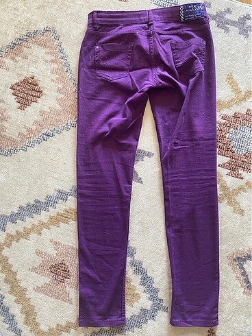 Diğer Hacker jeans wear mor streç pantalon