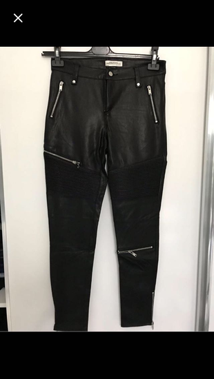36 Beden Zara deri pantolon 