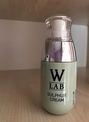 W lab kükürt kremi hiç kullanılmadı