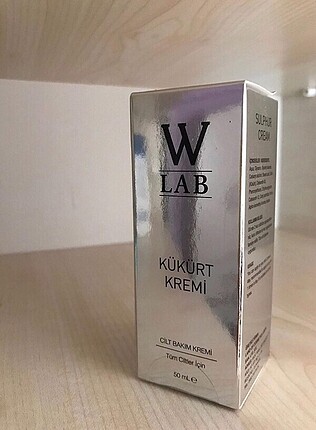 Diğer W lab kükürt kremi hiç kullanılmadı