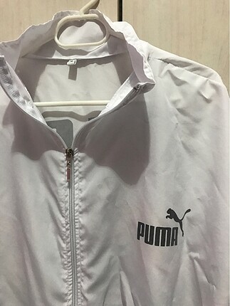s Beden beyaz Renk Puma S beden yağmurluk