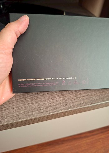 Lethal Cosmetik far paleti - Görsel 8