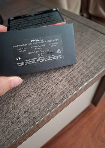 Nars mini far paleti Canlı Pembe Göz Farı Paleti - Görsel 7