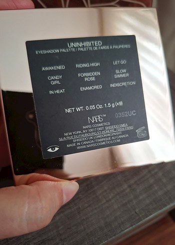 Nars Bej Tonlarda 9 Renk Göz Farı Paleti - Görsel 4