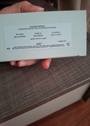 Nars Bej Tonlarda Altı Renkli Göz Farı Paleti - Görsel 3