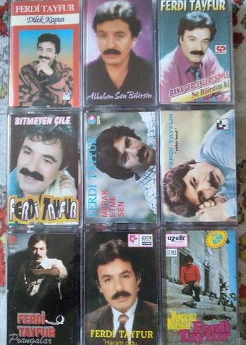 Ferdi Tayfur 9 Adet Kaset