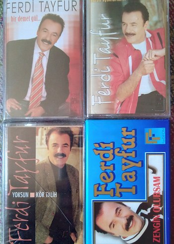 Ferdi Tayfur Sıfır Kasetler - 4 Adet