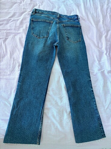 m Beden Zara cropped flare jean