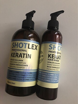 Shotlex keratin şampuan