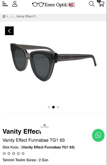 Gucci Vanity effect güneş gözlüğü