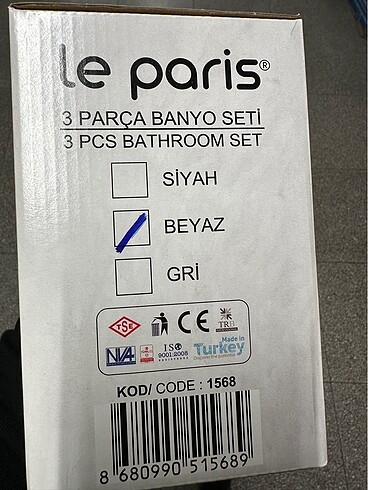Diğer Banyo seti