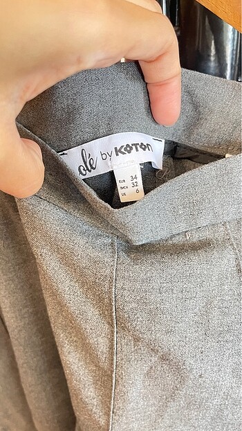 Koton koton gri mini etek