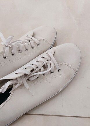 44 Beden Beyaz H&M bez yazlık ayakkabi