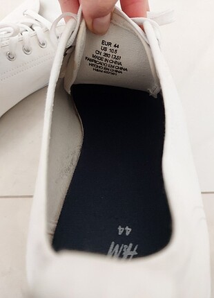 44 Beden beyaz Renk Beyaz H&M bez yazlık ayakkabi