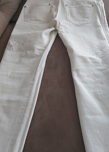 36 Beden beyaz Renk Ipekyol beyaz kot pantalon