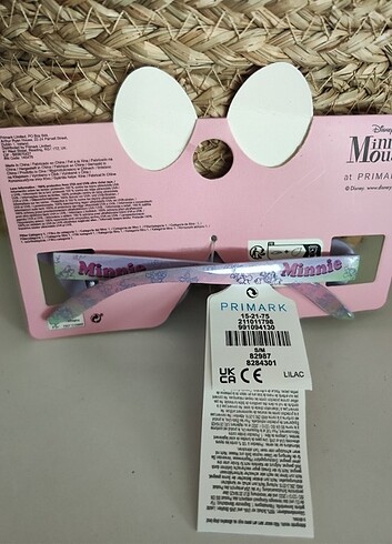 Primark Minnie mouse güneş gözlüğü 