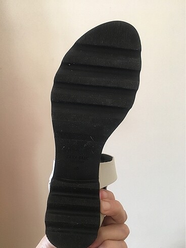 40 Beden beyaz Renk Zara sandalet