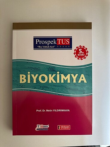 Tusdata Prospektus Biyokimya