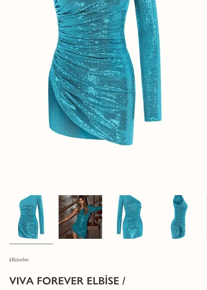 Kısa elbise - Görsel 3