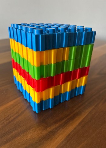 Beden Renkli Lego Blokları Seti