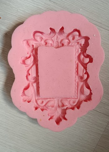 Pembe Silikon Sabun Kalıbı slikon taş tozu kalıbı - Görsel 6