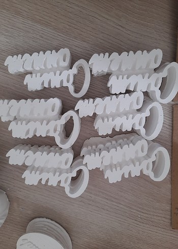 Pembe Silikon Sabun Kalıbı slikon taş tozu kalıbı - Görsel 17