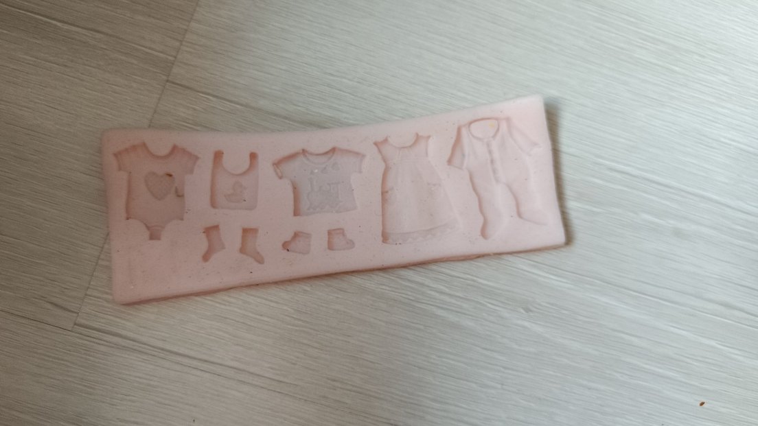 Pembe Silikon Sabun Kalıbı slikon taş tozu kalıbı - Görsel 2