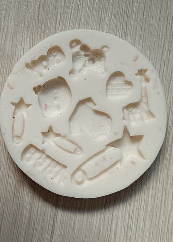 Bebek Figürlü Silikon Sabun Kalıbıslikon taş tozu kalıbı - Görsel 5