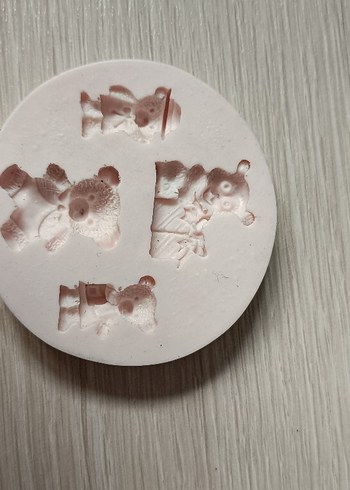 Bebek Figürlü Silikon Sabun Kalıbıslikon taş tozu kalıbı - Görsel 10