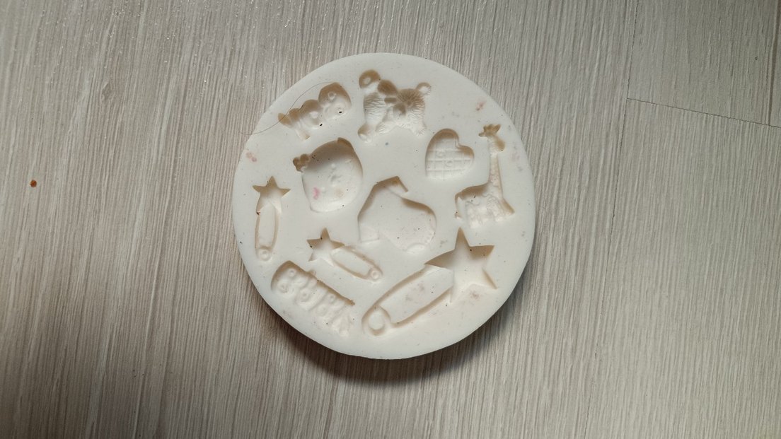 Bebek Figürlü Silikon Sabun Kalıbıslikon taş tozu kalıbı - Görsel 5