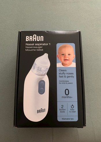 Braun Beyaz Gri Bebek burun temizleyicisi - Görsel 7
