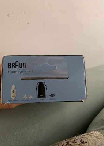 Braun Beyaz Gri Bebek burun temizleyicisi - Görsel 6