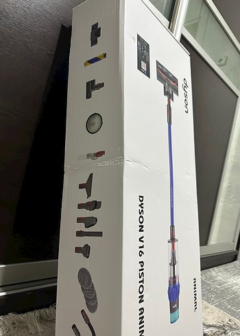 Mavi Dyson V16 Kablosuz Süpürge sıfır kutuda - Görsel 3