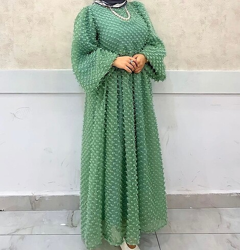 Zara Mint Yeşili Elbise