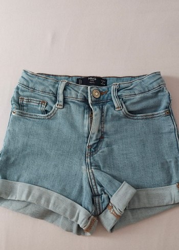 mango kız çocuk denim sort