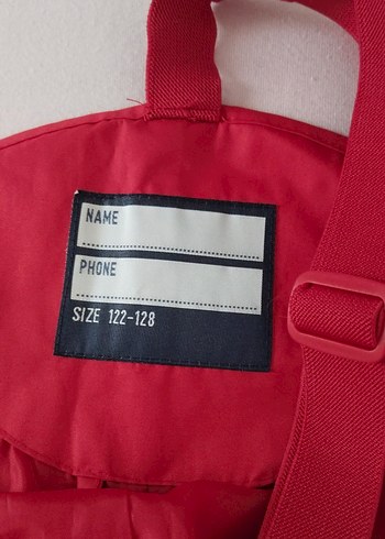 6 Yaş Beden tchibo kız çocuk yağmurluk ve yağmur pantalonu