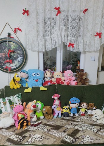 Renkli Peluş Oyuncak Koleksiyonu ADET FİYATIDIR