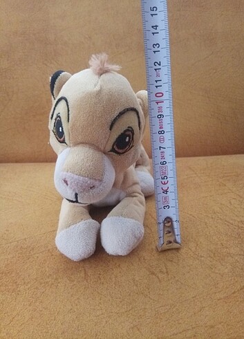 Beden ?Simba Aslan kral peluş oyuncak çizgi karakter yıpranma ve