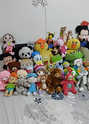 Peluş oyuncaklar Adet 125 TL' den 