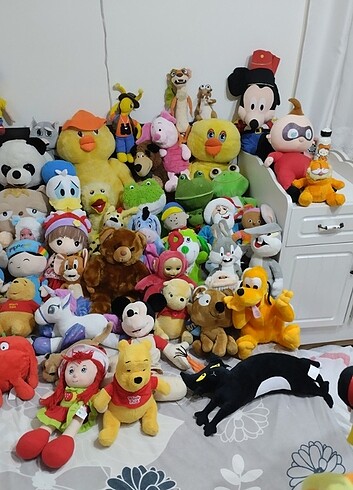  Beden Peluş oyuncaklar Adet 125 TL' den 