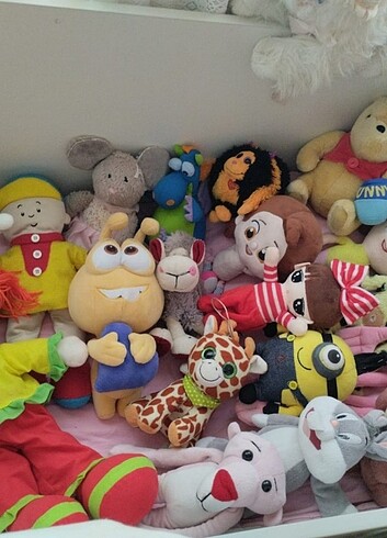 Diğer Peluş oyuncaklar hepsi orjinal seç beğen al adet 125 tl'dir alma