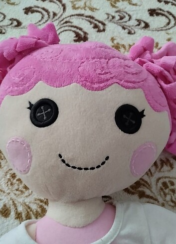 Beden Build a bear lallalopsy düğme gözlü kız peluş oyuncak tertemiz h