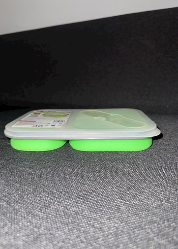 Yeşil Katlanabilir Gıda Saklama Kabı - Görsel 2