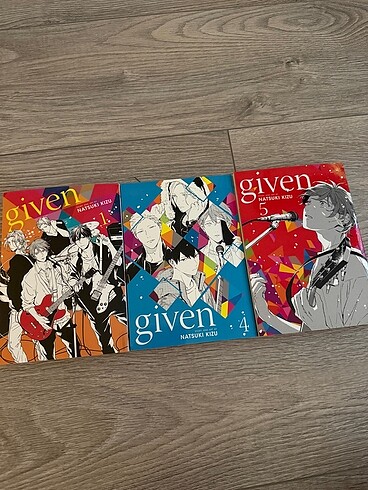 Given 1,4 İngilizce manga