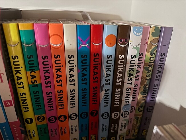 Suikast sınıfı Türkçe manga